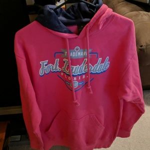 Hot Pink and Blue Ft. Lauderdale Sweatshirt